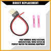 Partuto Blower Motor Connector Plug Wire Harness 8" Pigtail Kit