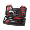 39-Piece Household Tool Set with Toolbox Storage Case - All