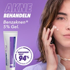 Benzaknen® 5% Gel for Acne in Mild to Medium Distinction, 2 x 40 g