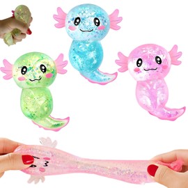 3Pcs Squishy Toys, Soft Squeeze Fidget Toys For Boys and Girls, Stress Squeeze Toy, Fun Sensory Fidgets For Anxiety And Focus