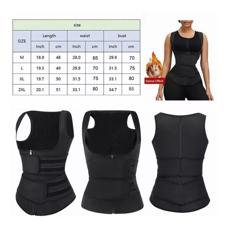 LOMETEB Comfort Belt Sports Neopreno Chaleco Reductor Gimnasio