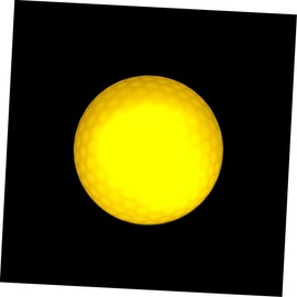 KOMBIUDA Golf Glow Ball Kit 6 Ultra Bright Led Balls Night Golf Training Golf Swing Trainer Flashing Golf Balls Random Colors