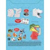 T-3042 Make A T-Rex Colour-In 3D Mask Card Craft Kit
