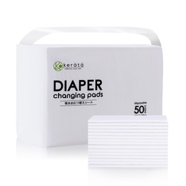 kerätä Disposable Changing Pads for Baby, 50 Pack 13" x 18" Super Soft Diaper Changing Pad Liners, Ultra Absorbent & Waterproof Baby Pee Pads Underpads for Changing Pad Cover Table Mat Sheet