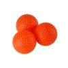 Player Supreme Practice Balls Hollow Core Orange 12-Pack