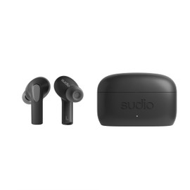 Sudio E3 Black, in Ear, True Wireless, Splash Proof, IPX4, Bluetooth v5.3, USB-C, 6h Spielzeit