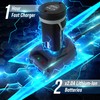 WORKPRO 12V Cordless Polisher, 3" Mini Car Detailing Buffer &
