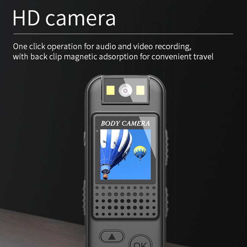 Marhynchus Body Camera, 1080P HD Video Body Cam Sports DV