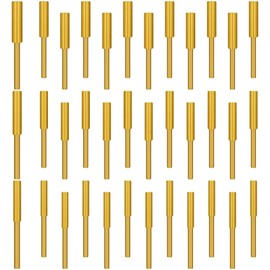 Suifaqi New 36Pcs Chainsaw Sharpening Bits,3 Sizes Titanium Plated Wheels Grinding Tool for Chainsaw Sharpener (5/32 inch, 3/16 inch, 7/32 inch)-Easy to Use