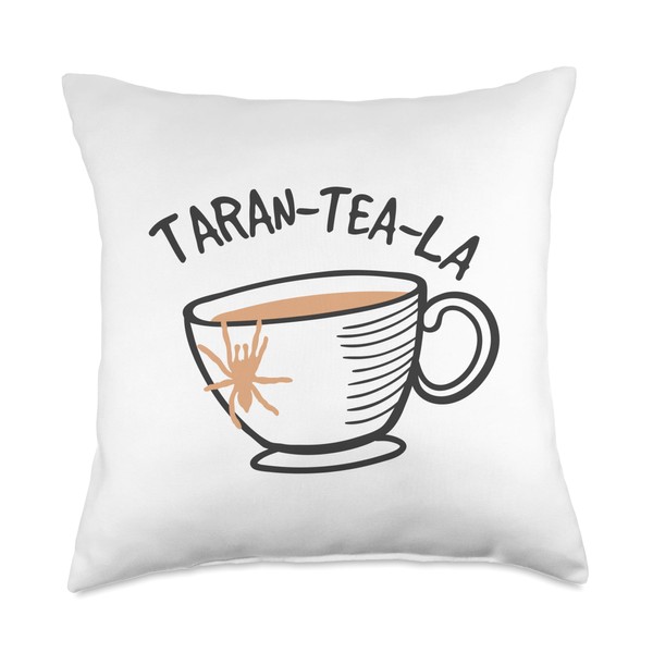 Spider Lover Arachnid Cobweb Terrarium Tarantula Throw Pillow