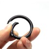 6Pcs Zinc Alloy Spring O Ring, 1-1/4" 32mm Gate O