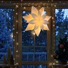 EANLOLY Christmas Star, Illuminated, Paper Stars, Christmas, 3D Star Window,
