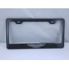 Exotic Carbon Fiber Aston Martin Silver Logo Carbon Fiber license