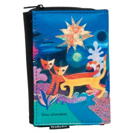 Fridolin Rosina Wachmeister Wonderland Wallet Size Approx 8.2 x 3 x 12 cm, Colourful