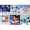 30 Mini Christmas Cards for Children - Fun Kids Designs