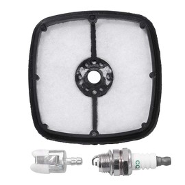 A226001410 Air Filter + Fuel Filter Spark Plug for Echo ES-210 GT-200 GT-225 HC-150 HC-225 PAS-225 PAS-265 PB-250 PE-225 SHC-225 SRM-210 SRM-225 SRM-265 Lawn Trimmer Blower