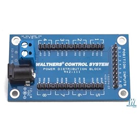 Walthers Z, N, HO, S, O, G Scale Layout Control System - Distribution Block, (942-111)
