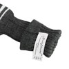 Set of 5 Dark Color Individual Golf Headcovers (Grey Red