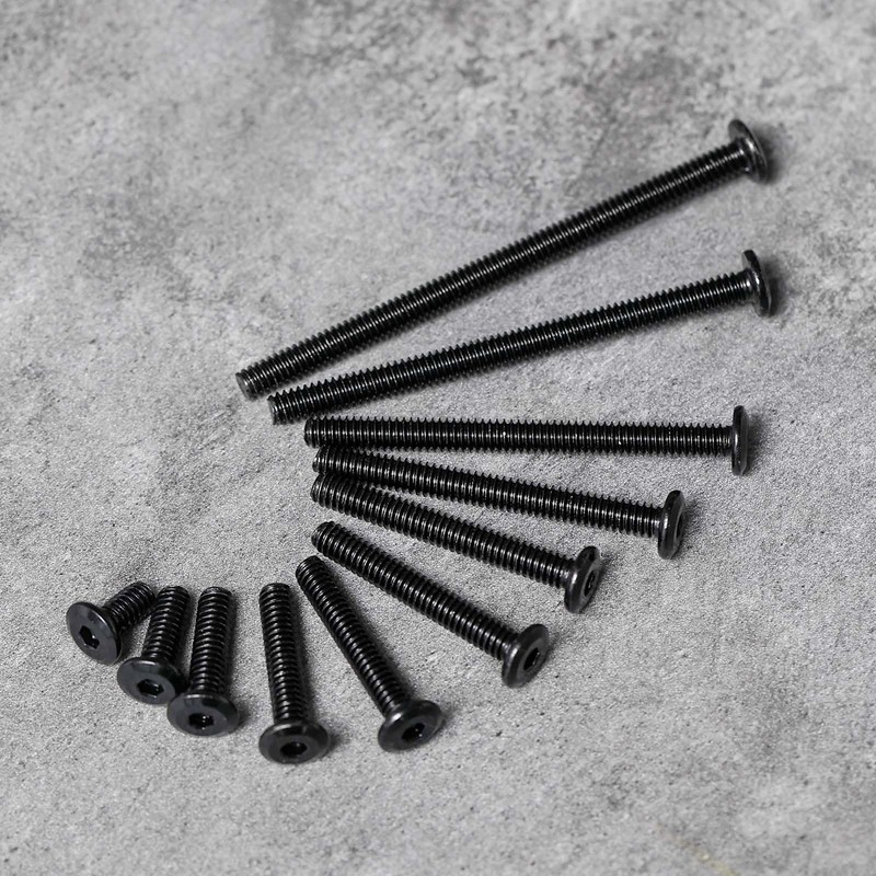 ITEHZTO 1/4-20 x 1 (25 Pack) Flat Head Hex Socket