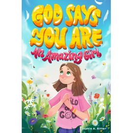 God Says You Are An Amazing Girl: An Inspiring Christian Book for Kids to Nurture Faith, Confidence, and Inner Strength