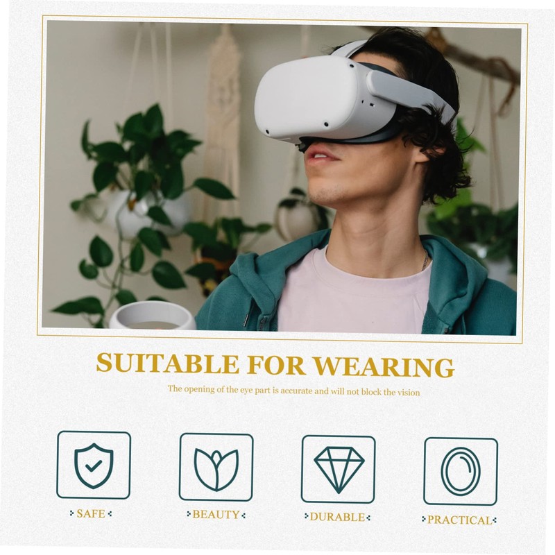Mipcase VR Sweat Band Eye Mask Cover Breathable Elastic Accessory