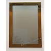 BUILDINGSIGNS.COM Elevator certificate frame 8.5x11 (Lockable !!!, Brushed Gold Stainless