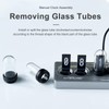 JoFomp Nixie Tube Clock Kit, IPS Color Screen Desk Digital