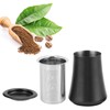 Coffee Powder Sieve 304 Stainless Steel Powder Sifter Container Home
