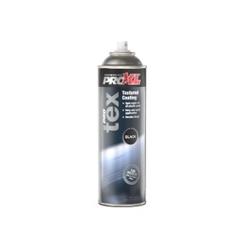 ProXL ProTex Black Coat Texture Spray - 500 ml | Premium Textured Dark Coating | Ideal Look For Car Bumper & Trim Repairs | Comes With Dual Nozzle System | Achieve a Course & Fine Finish