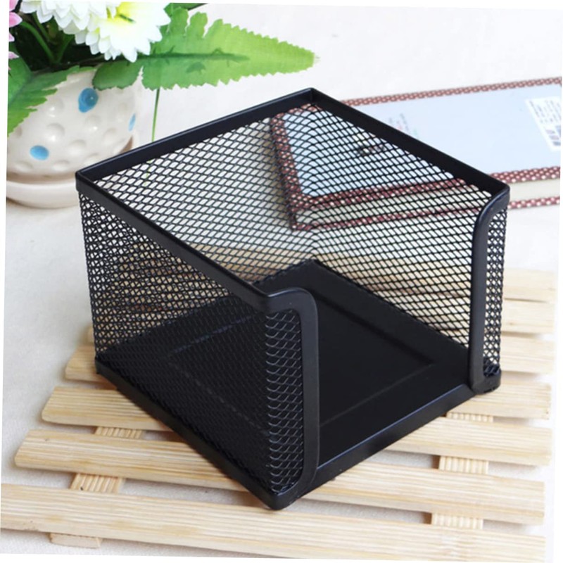 Operitacx 2pcs Note Pad Holder Memo Holder Desktop Note Dispenser