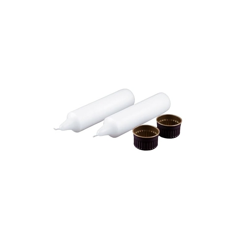 Coghlan's Emergency Candles 2-Pack – Long-Lasting Unscented Candles for Power