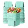 24 Pcs One Pint Wooden Berry Baskets Small Fruit Picking