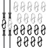 18Pcs Zipper Locks Anti Theft for Pick Pocket Protection Anti