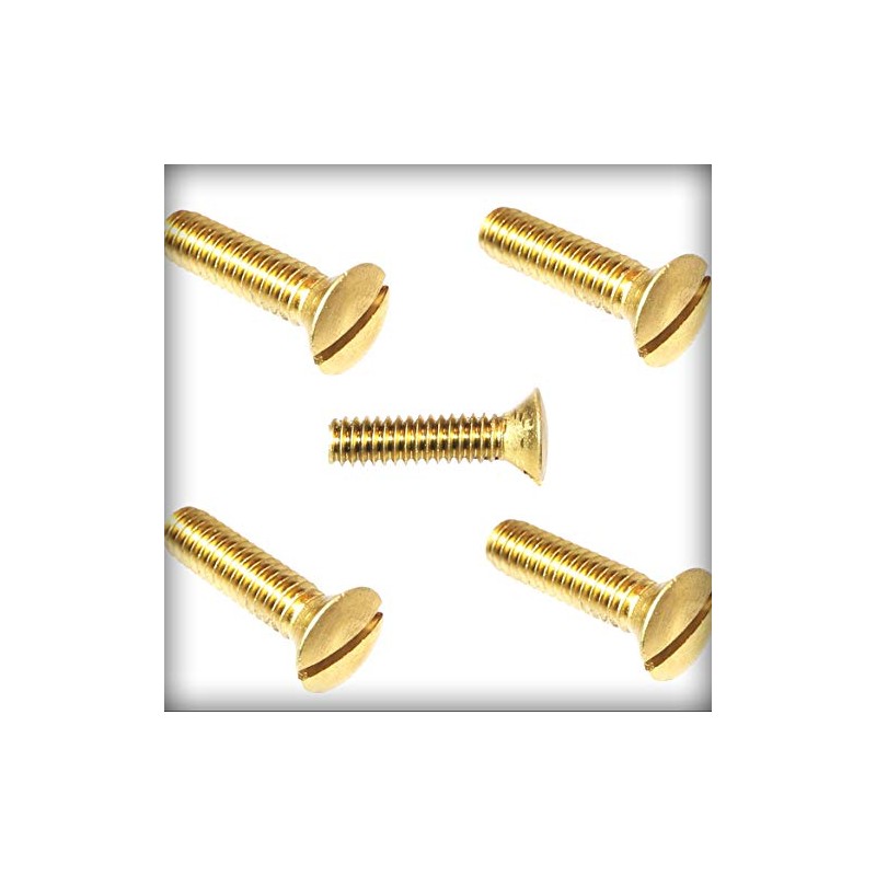 New Pack of 50 Pcs 6-32 x 3/4" inch Solid