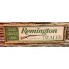 Rustic Style Remington Gun Hunting Wooden Sign Man Cave Framed