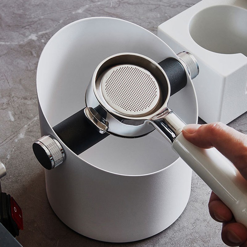 Stainless Steel Coffee Grounds Knock Box Coffee Knock Box with