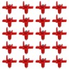LT Easiyl 20Pcs Horizontal Chicken Nipples Waterer Automatic Poultry Nipples
