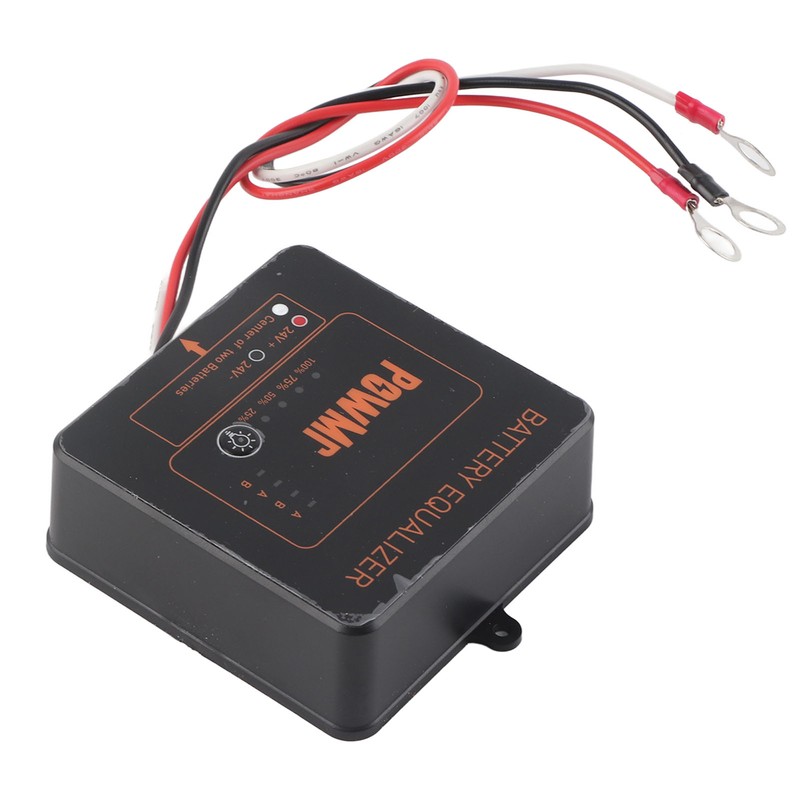Battery Equalizer Black Solar System Balancer with Reverse Connection Protection