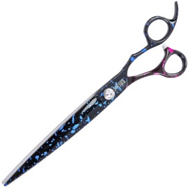 GROOM PROFESSIONAL Sirius Curved Dog Grooming Scissors - Professional Grooming Shears for Dogs - Ergonomic Design for Comfortable Handling - 440C Japanese Steel - Sharp Blades, 8 Inch