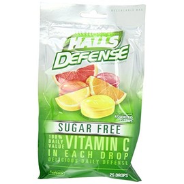 Halls Defense Sf Asst Cit Size 25ct