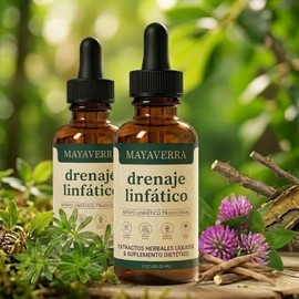 Mayaverra Drenaje Linfático, Mayaverra Gotas Drenaje Linfático-Gotas Naturales，2 Bottle