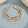Stocking Stuffers Holiday Outfits for Women 2024 Gold Bracelets for