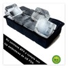 Slowton Moldes y Bandejas de Silicona para Hielo, Bandejas de