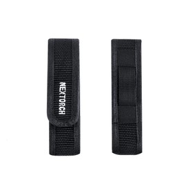 NEXTORCH Tactical Flashlight Pouch Holster Holder Duty Belt Pouch for Handheld Flashlight Belt Carry Case Holder Pouch Camping Hiking Climbing (V1438)