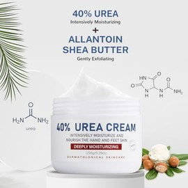 Crema de urea, hidratante corporal