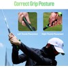 Golf Grip Trainer - Training Aid for Correct Hand Posture,