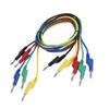 5 Pieces 1 m 4 mm Banana Plug Power Cord