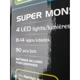 Laser Pegs 61010 Super Monster Truck 6-in-1 Building Set; The First Lighted C...