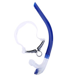 Front Swimming Breathing Tube Equipments Snorkel Underwater Diving Snorkeling Accessories Blue