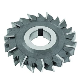 Meda - Superior Import 5 x 1 x 1-1/4" HSS Side Milling Cutter - Staggered Tooth